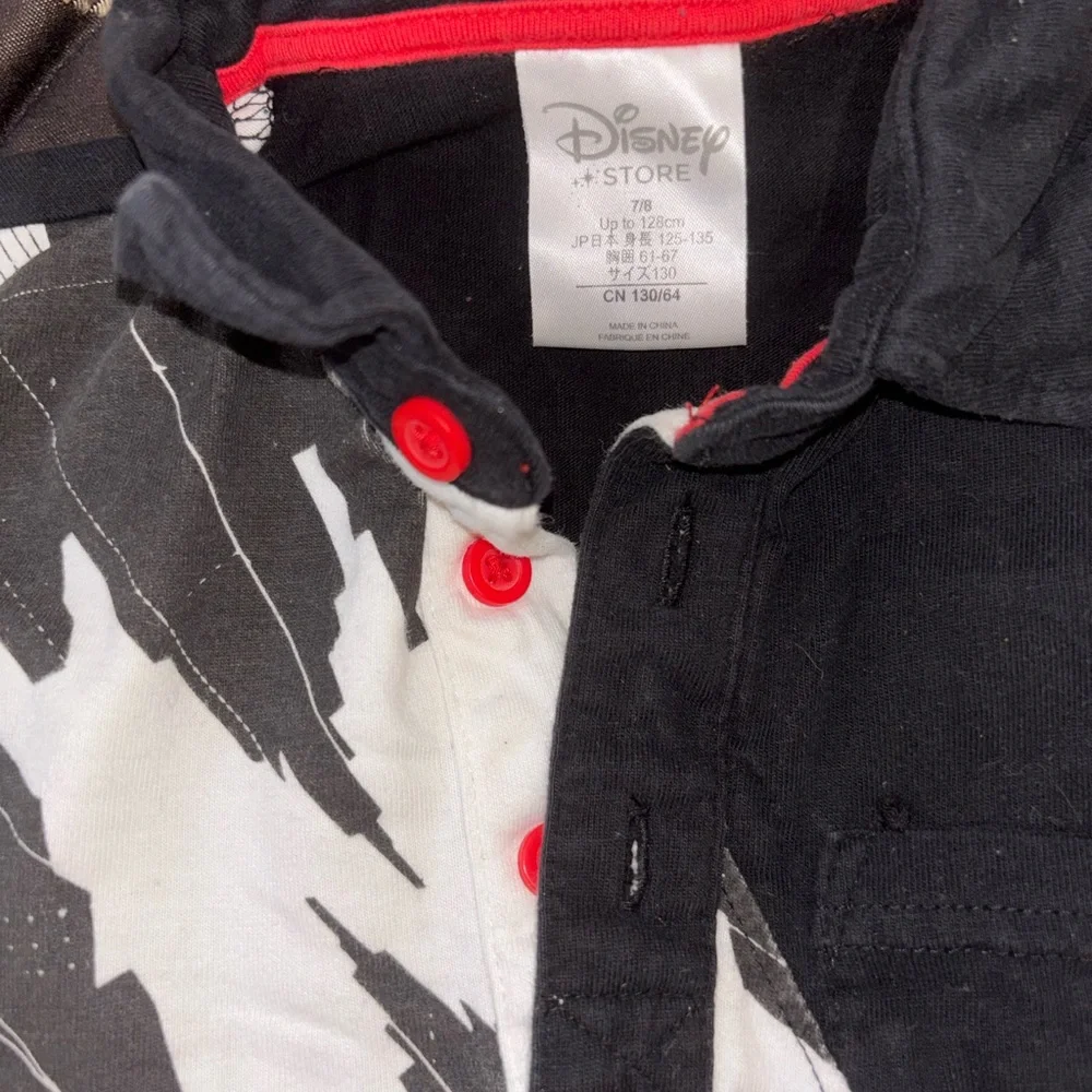 Disney Spider-Man Kids Costume Shirt - Black, Red & Blue - Picture 2 of 5